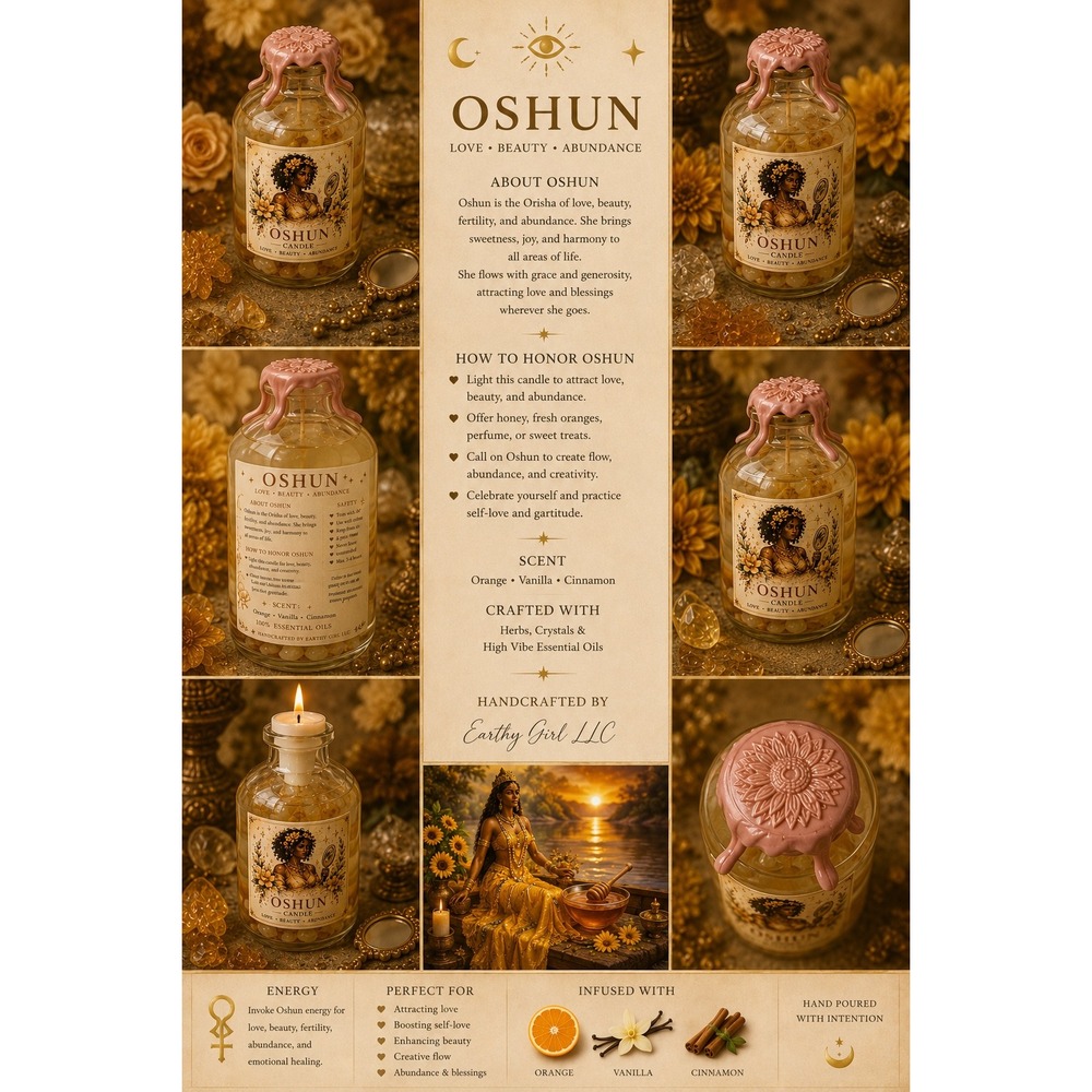 Oshun Oil Candle